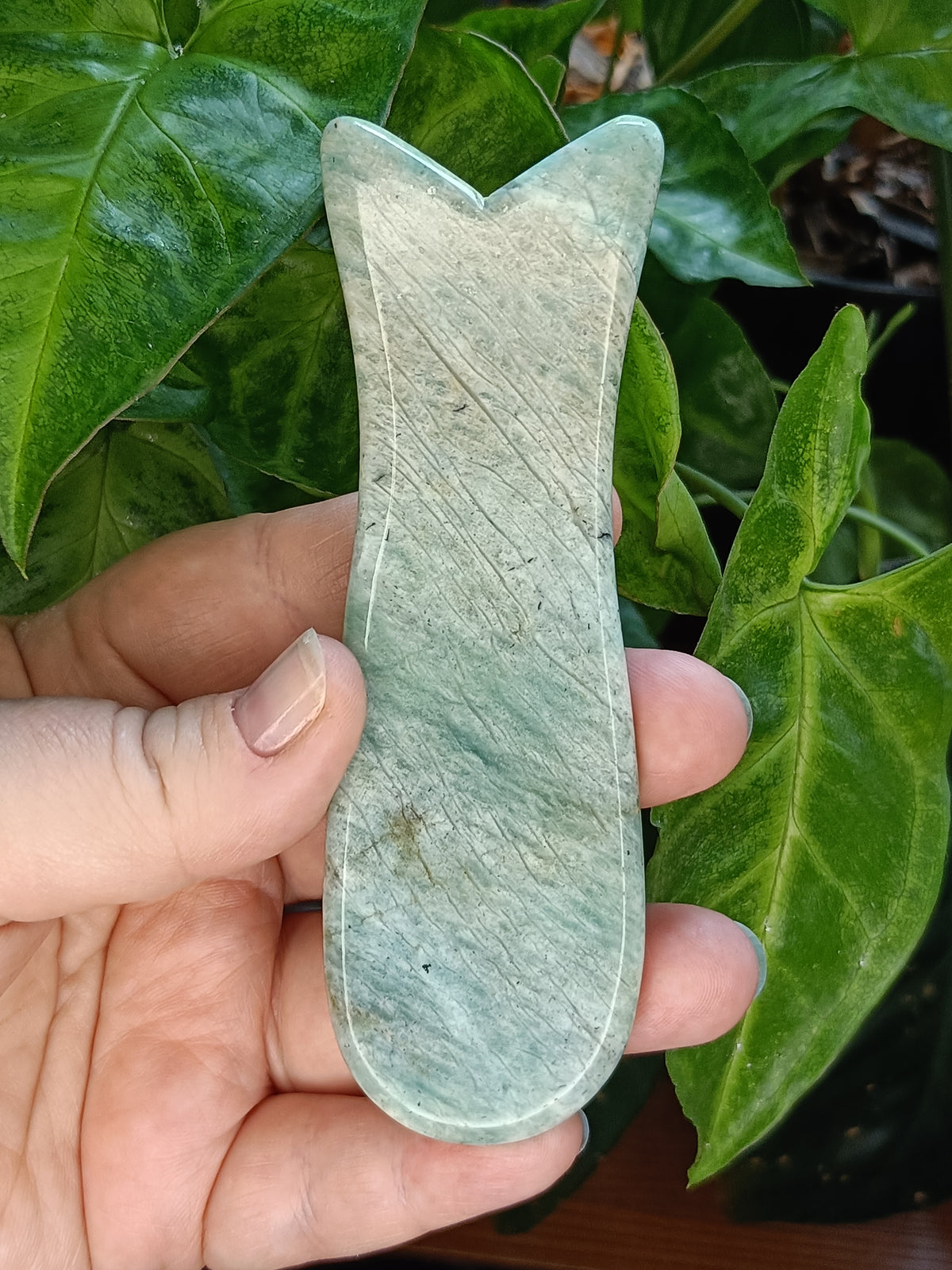 Amazonite Gua Sha - Natural Stone Face Roller