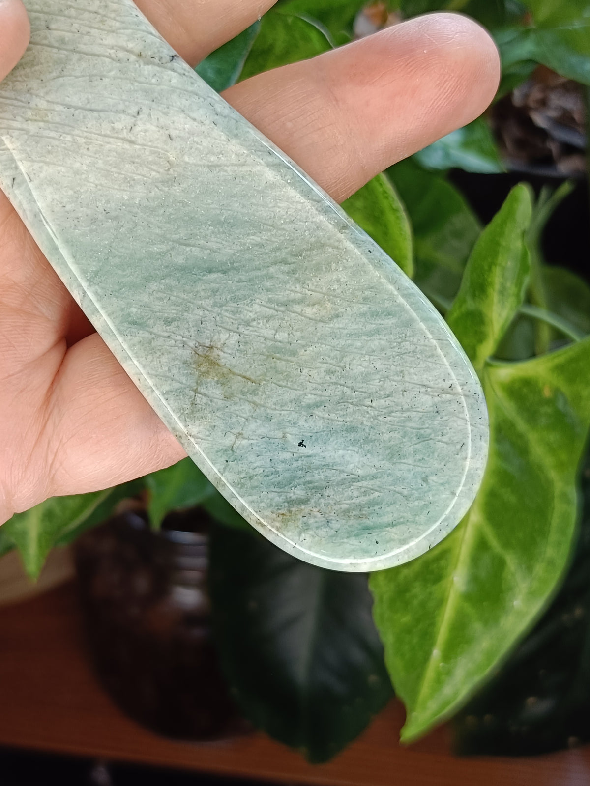 Amazonite Gua Sha - Natural Stone Face Roller