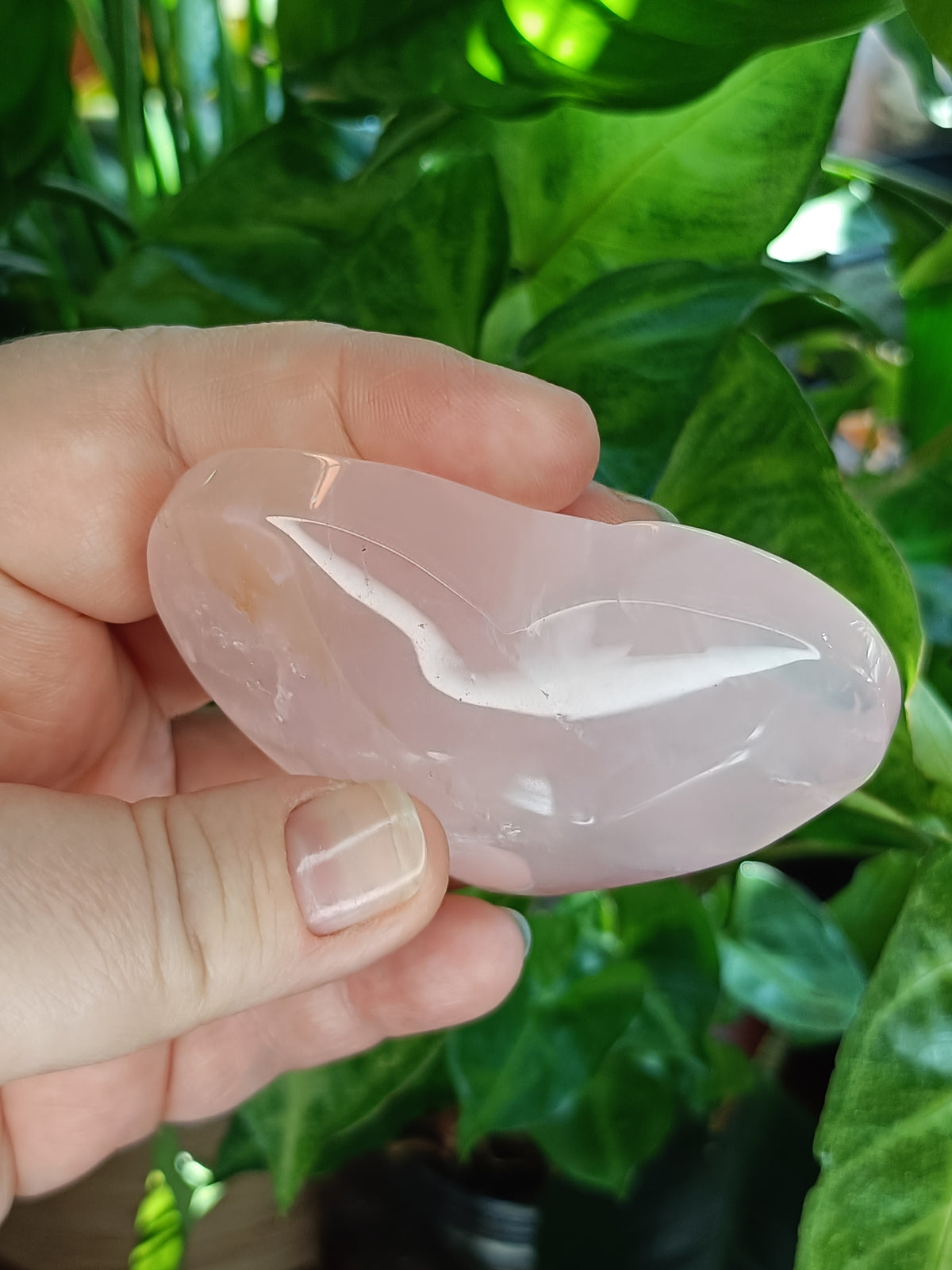 Rose Quartz Heart 114g