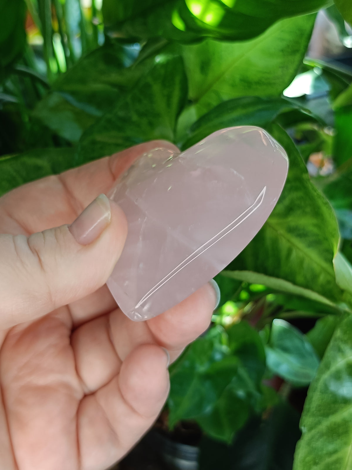 Rose Quartz Heart 114g