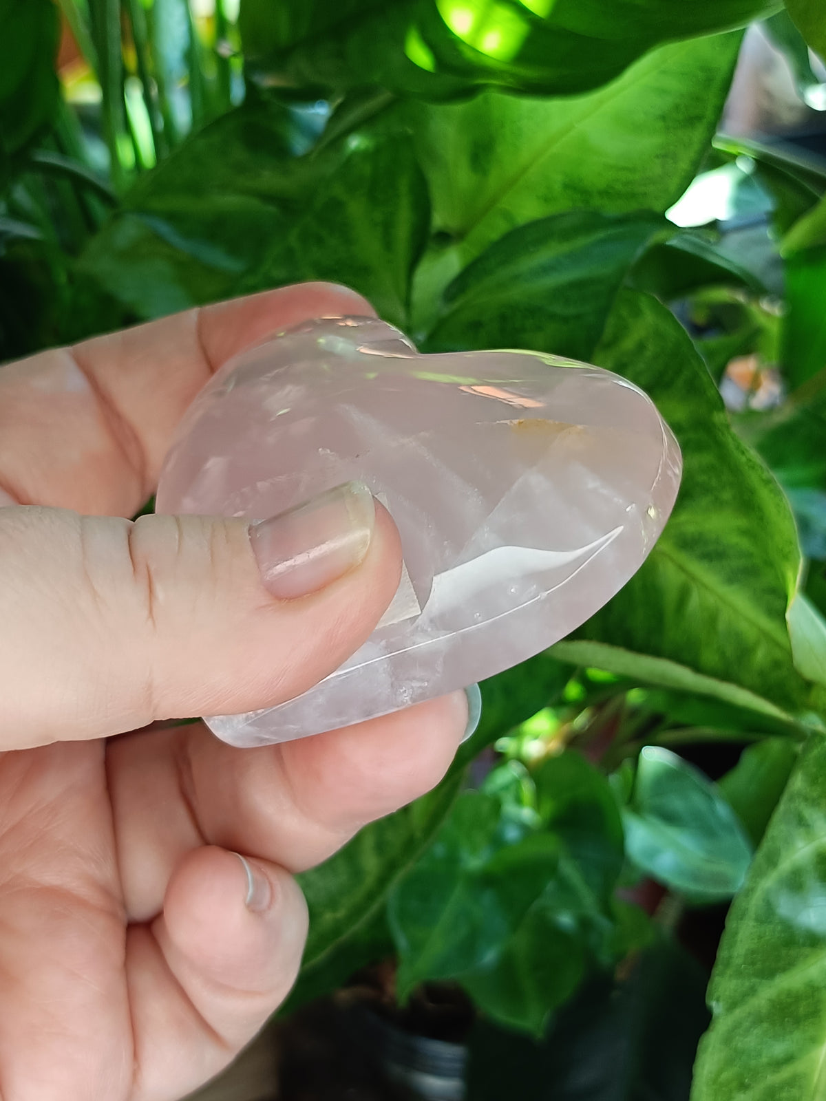 Rose Quartz Heart 114g