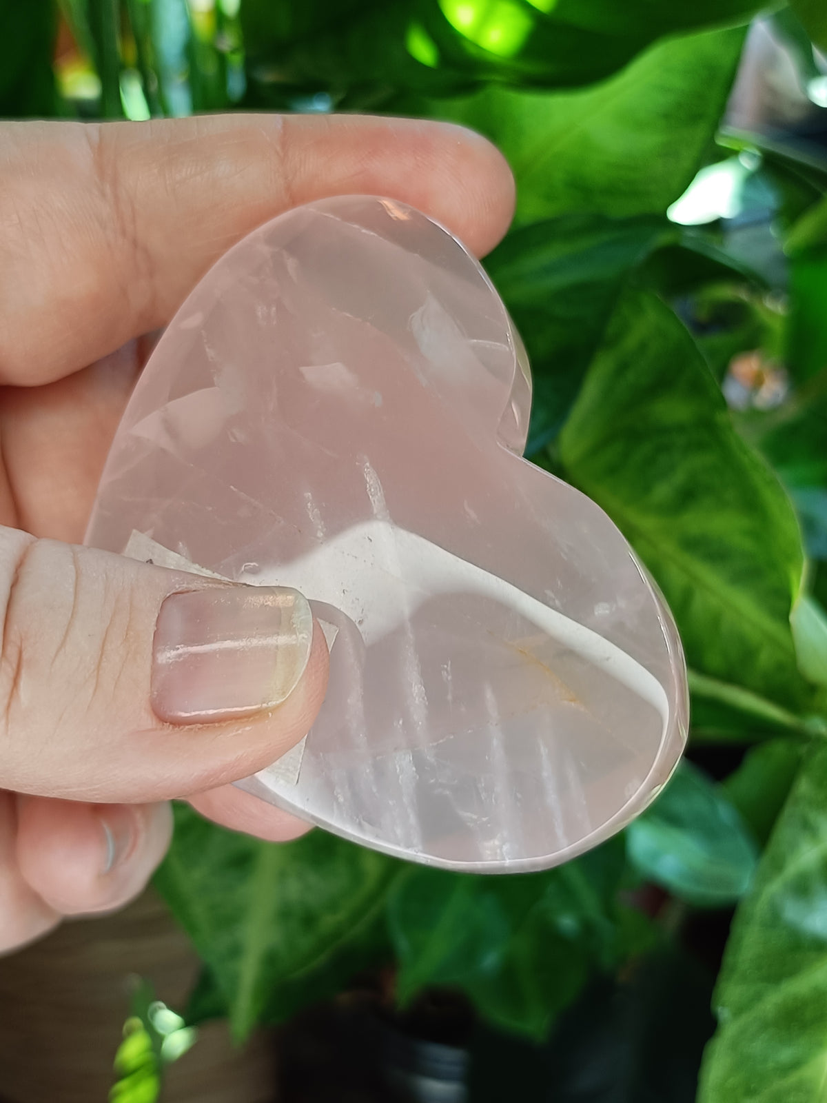 Rose Quartz Heart 114g