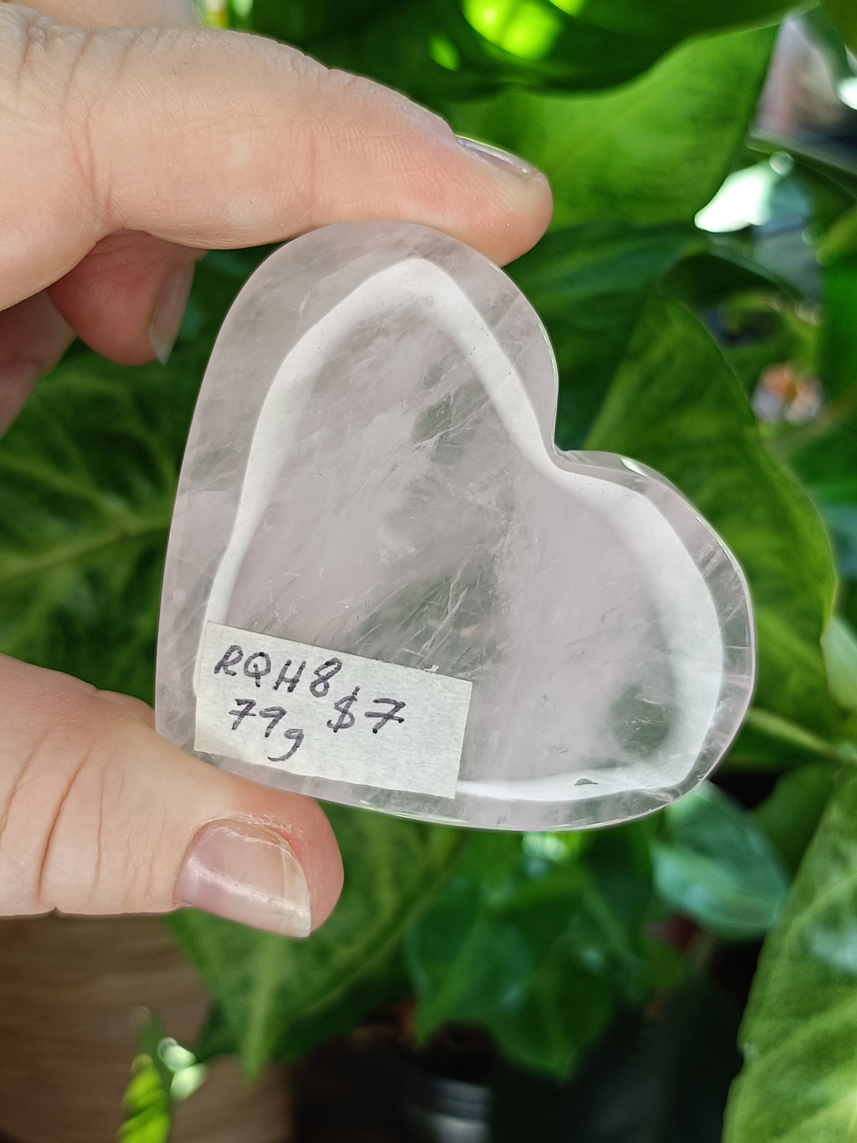 Rose Quartz Heart - 79g