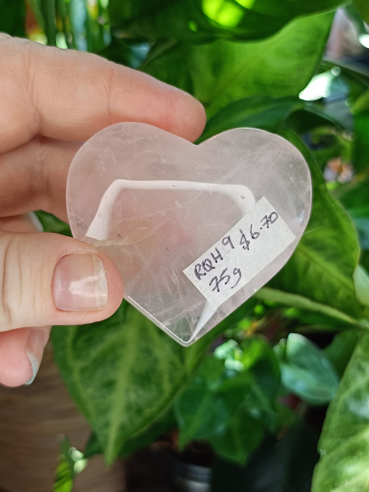 Rose Quartz Heart - 75g
