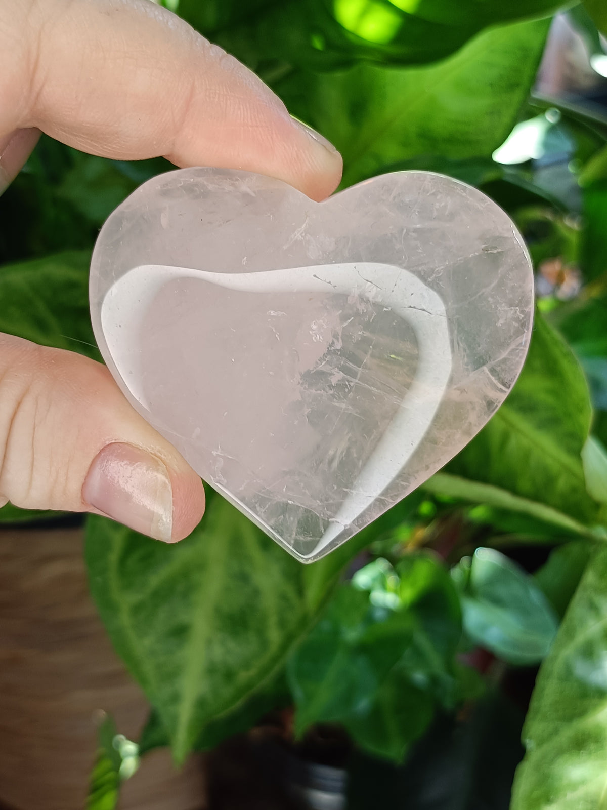 Rose Quartz Heart - 75g