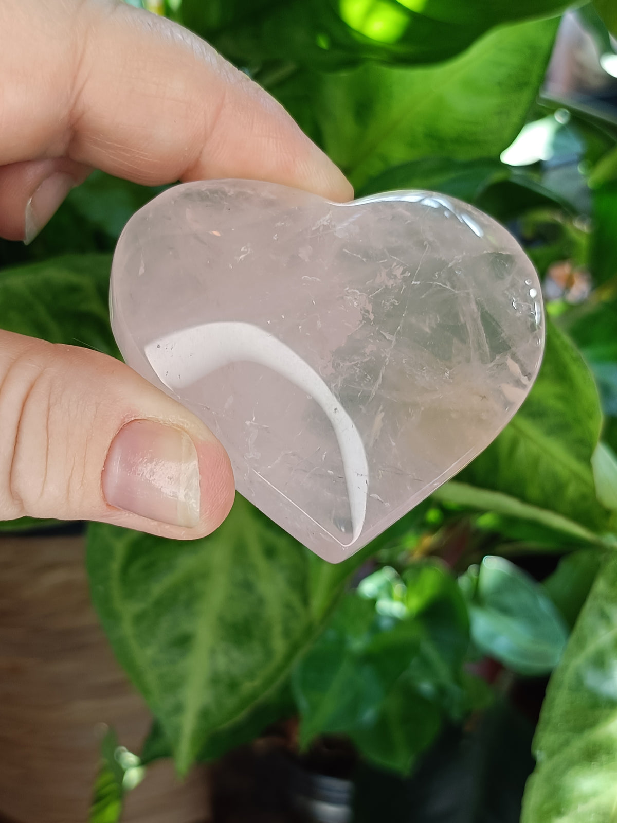 Rose Quartz Heart - 75g