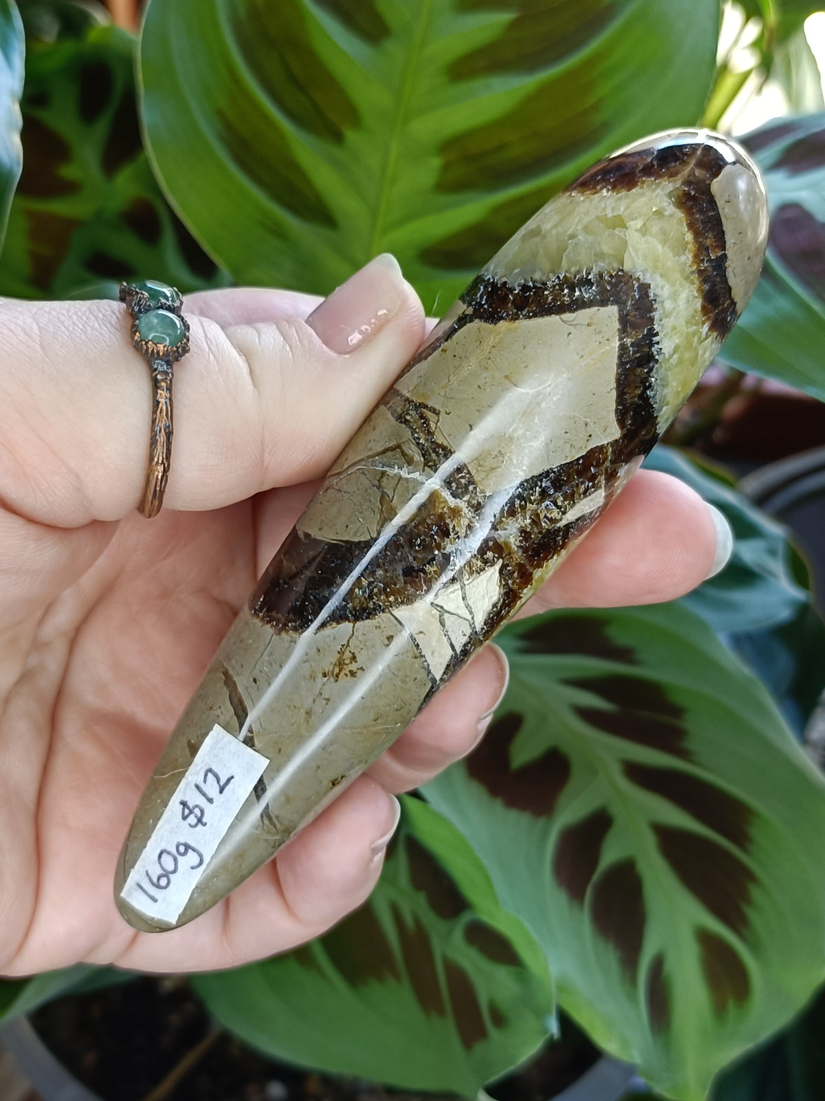 Septarian 'Dragon Stone' Wand - 160g