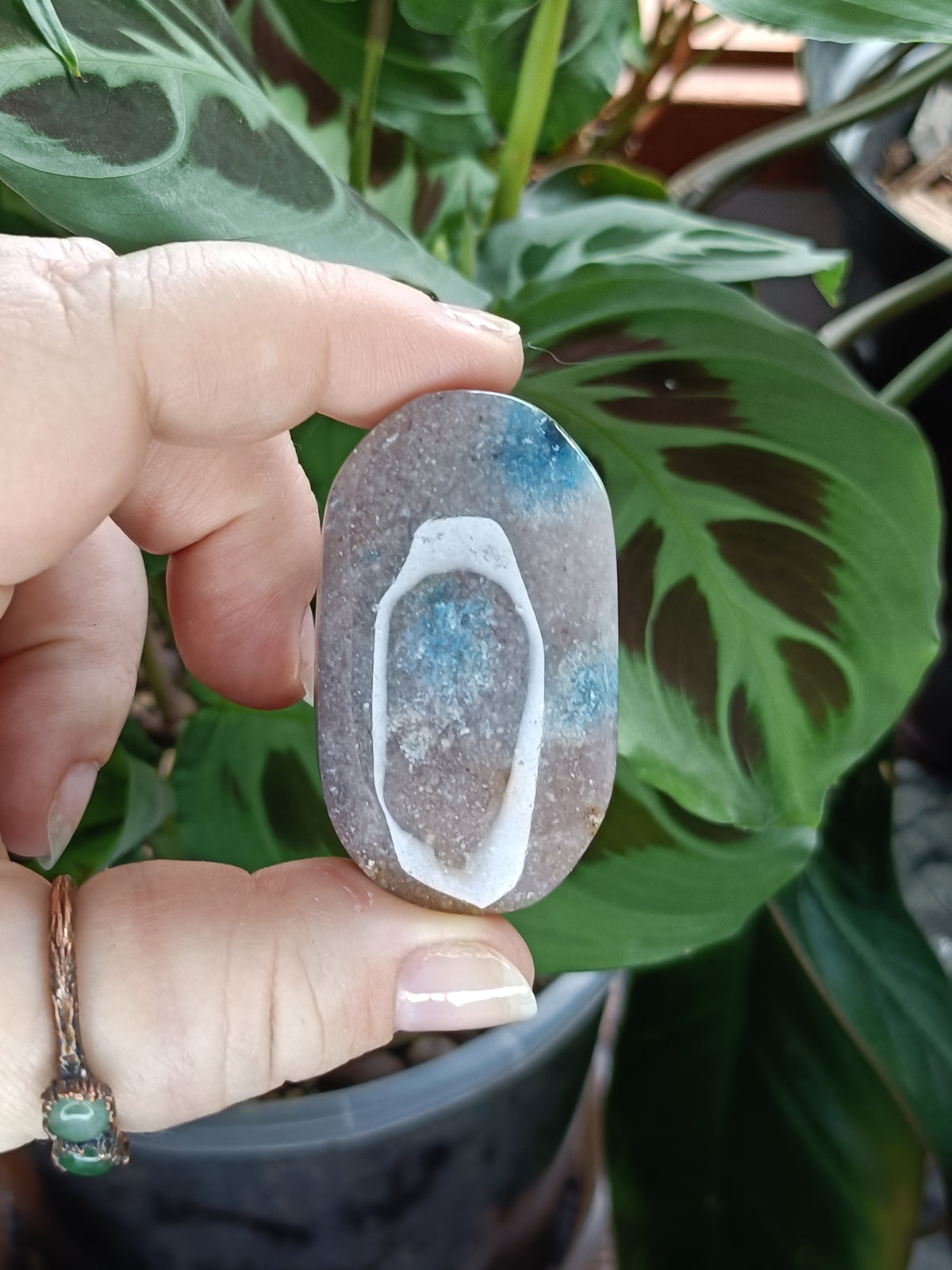 Trolleite Palm Stone - 40-80g